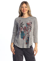 Mineral Washed Top - M80-