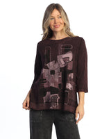 Mineral Washed Double Gauze Boxy Top - M94