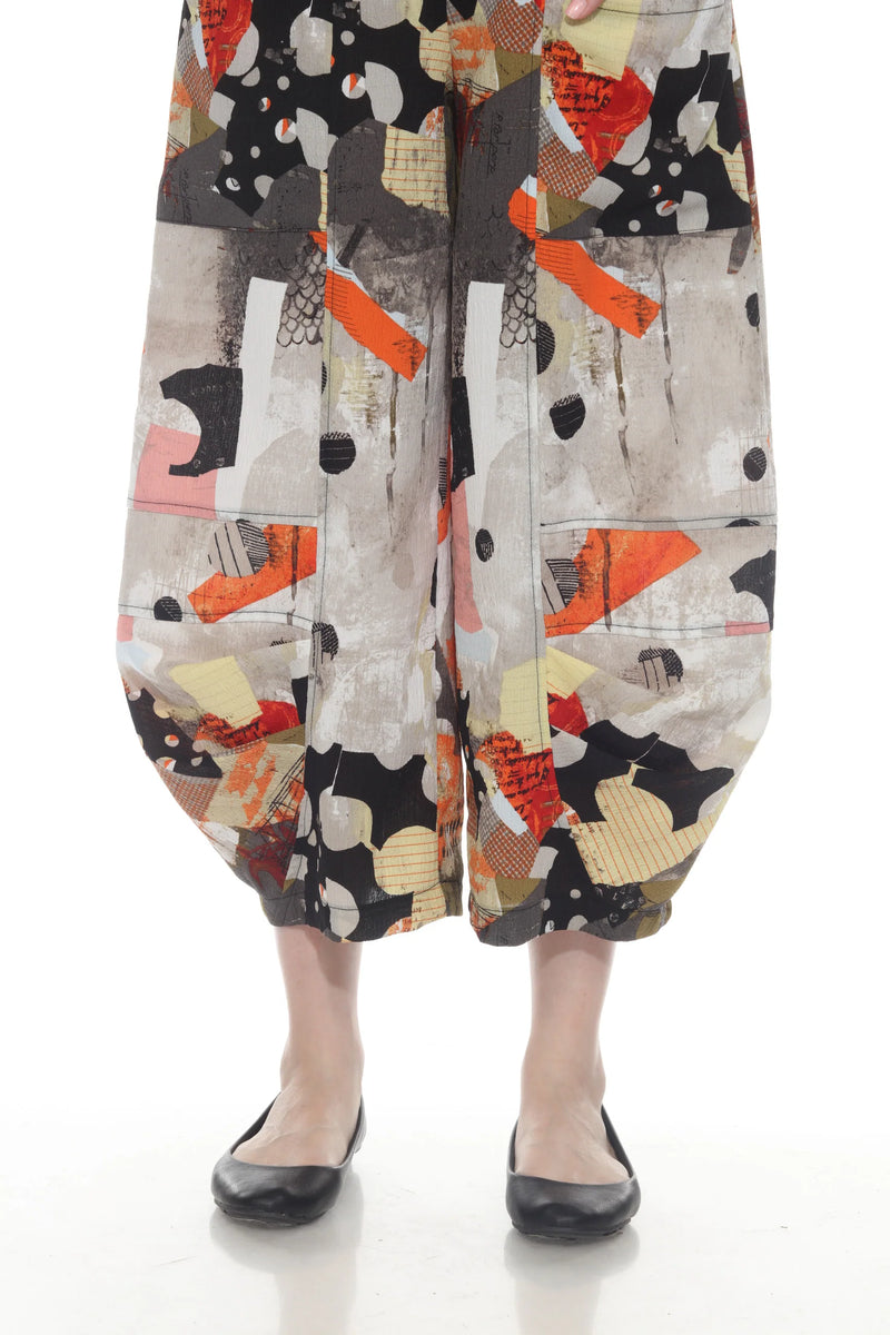Modern-Art Inspired Harem Pant - P3615