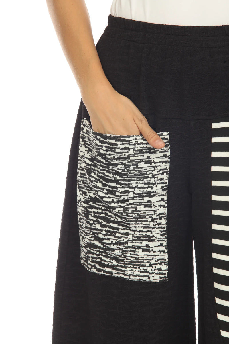 Stripe Pocket Pull-On Pant - P 3651