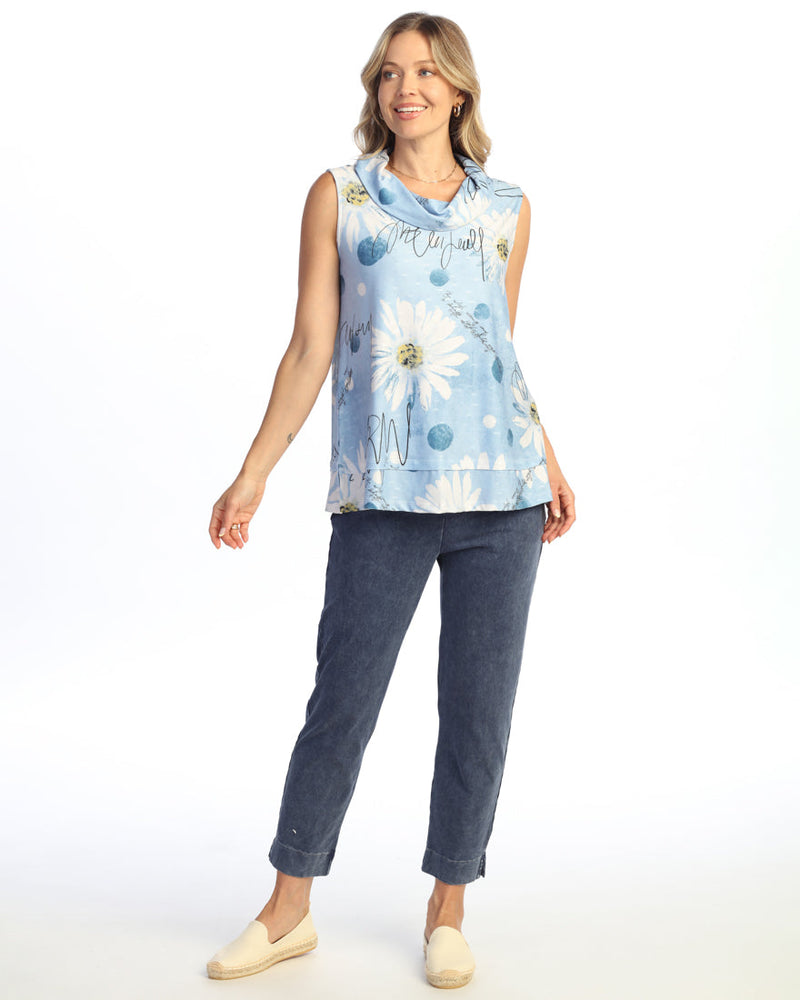 Quill Texture Sleeveless Top - QT1-