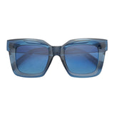 Ellie | Transparent Blue | Blue Lens