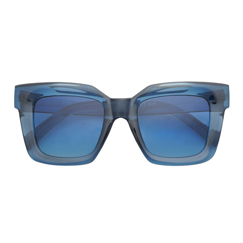 Ellie | Transparent Blue | Blue Lens