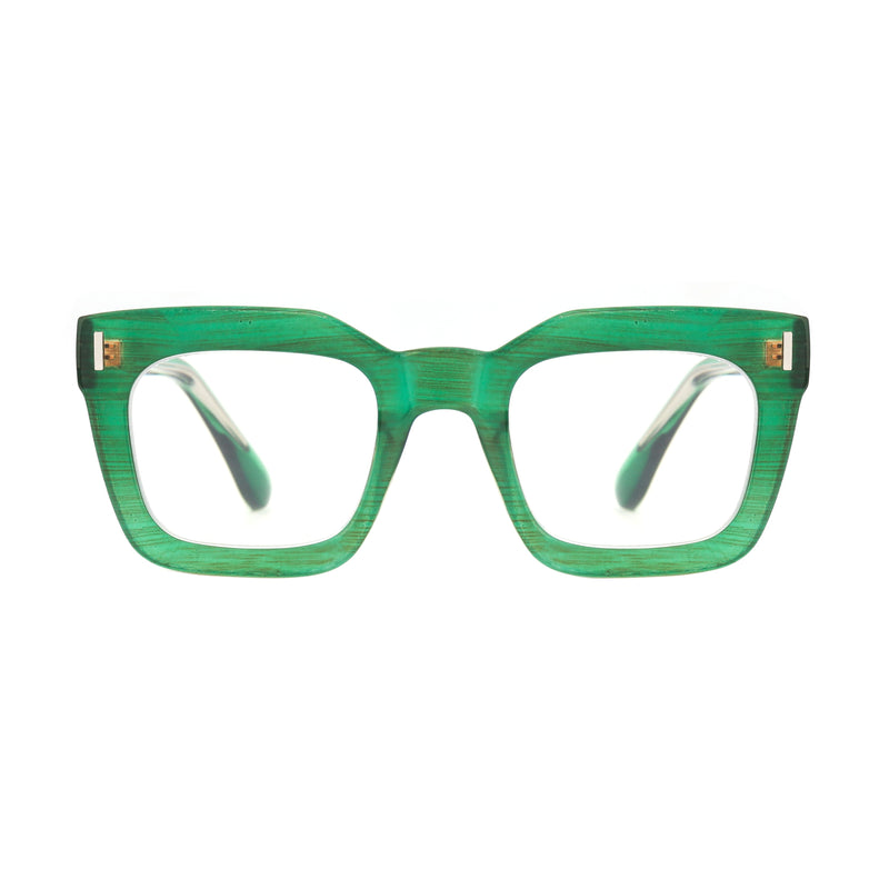 RAZ | Green and Brown Stripes | Blue Light