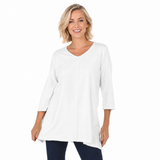 Solid Lightweight Soft Knit Tunic - SC115