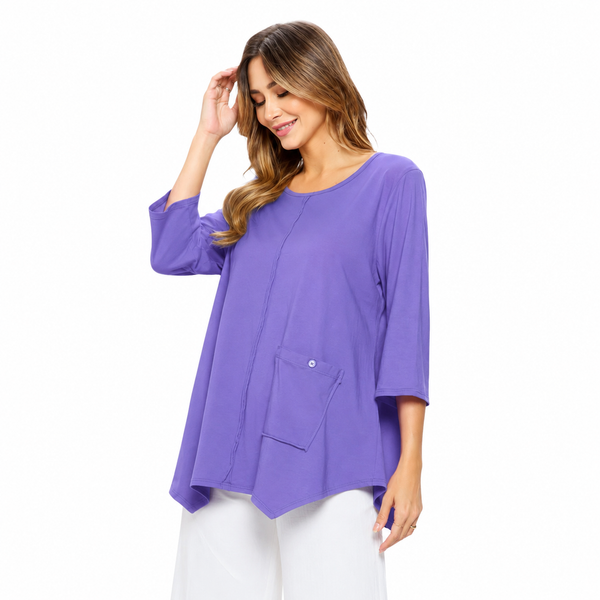 Easy Pocket Tunic Top - SC116A