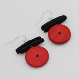 Red Elaine Earrings