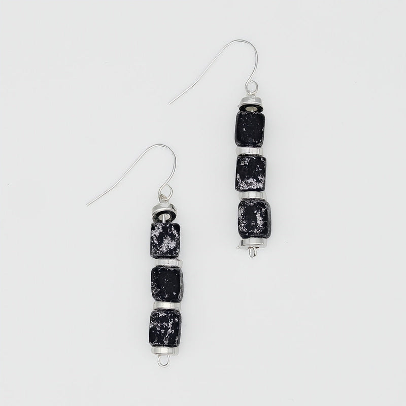 Silver Inspire Bead Earring