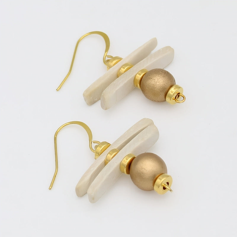 Ivory Skylar Coastal Aura Earrings