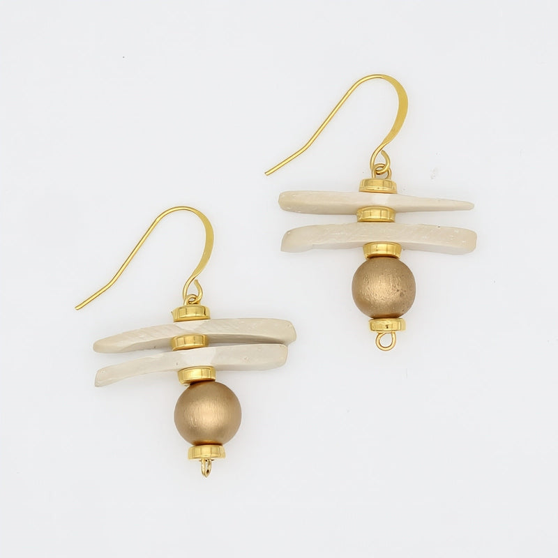 Ivory Skylar Coastal Aura Earrings