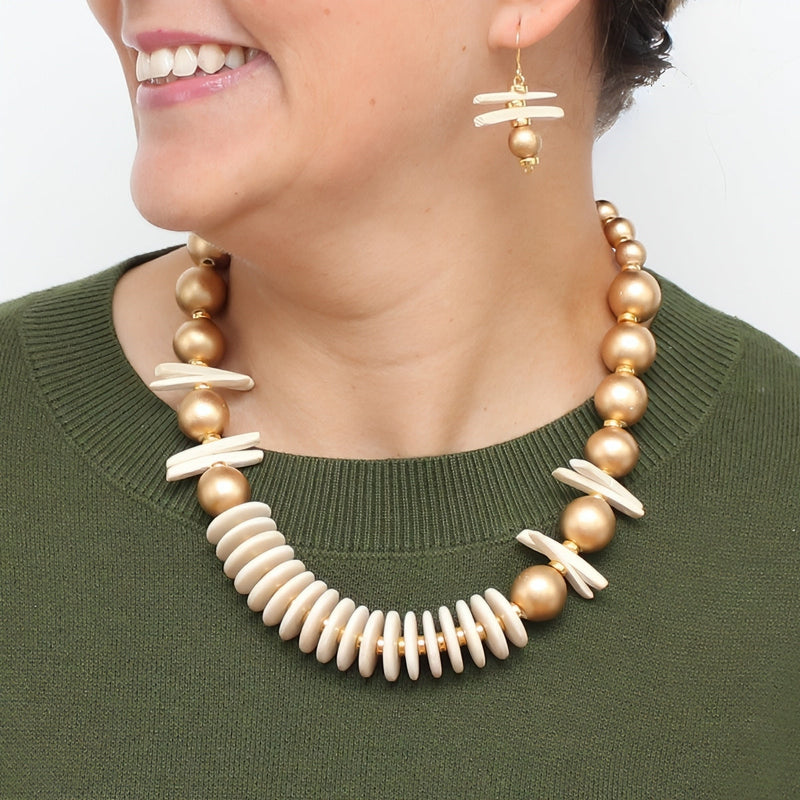 Ivory Skylar Coastal Aura Necklace