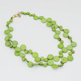 Limeleaf Layers Statement Necklace
