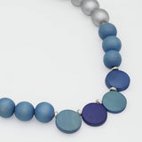 Shades of Blue Radiance Statement Necklace