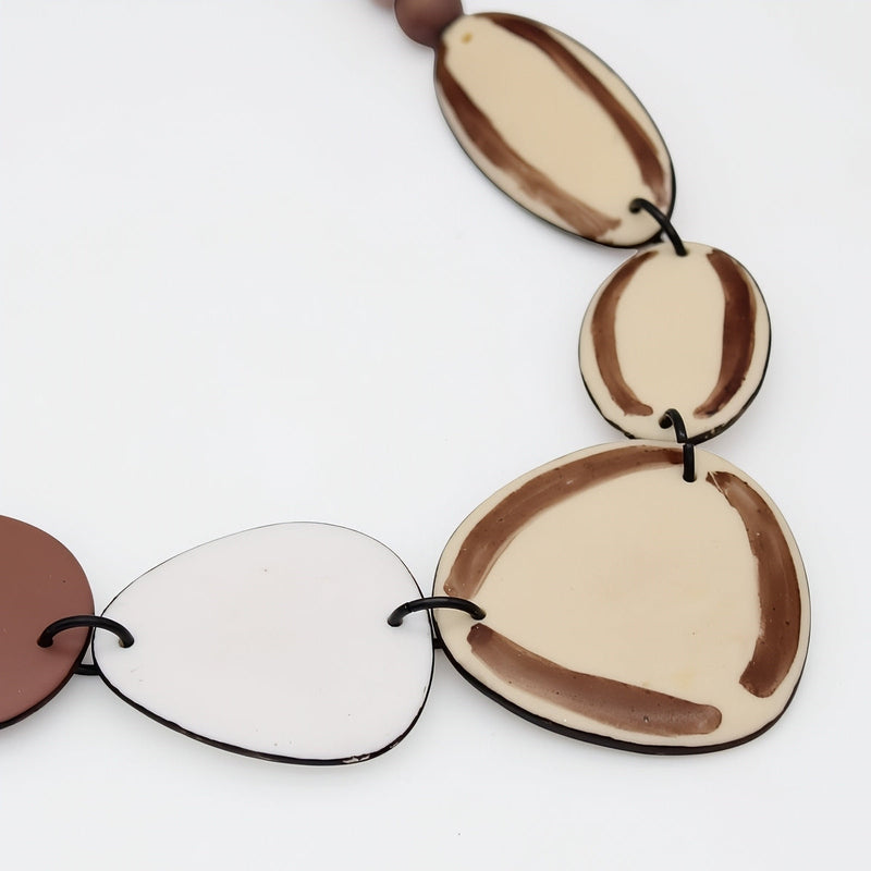 Golden Oat Statement Necklace