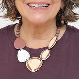 Golden Oat Statement Necklace