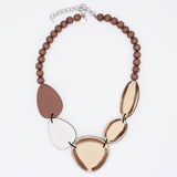 Golden Oat Statement Necklace