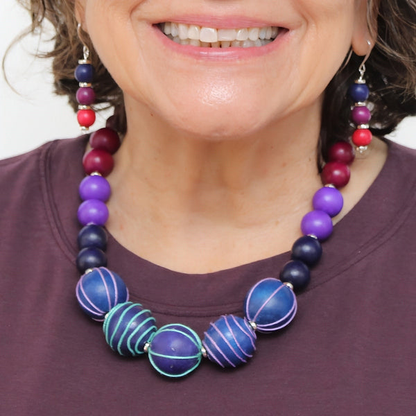 Indigo Dream Statement Necklace