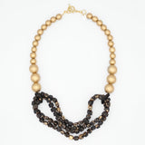 Black & Gold Starlit Necklace