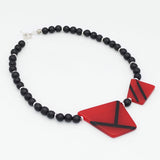 Redline Geo Statement Necklace