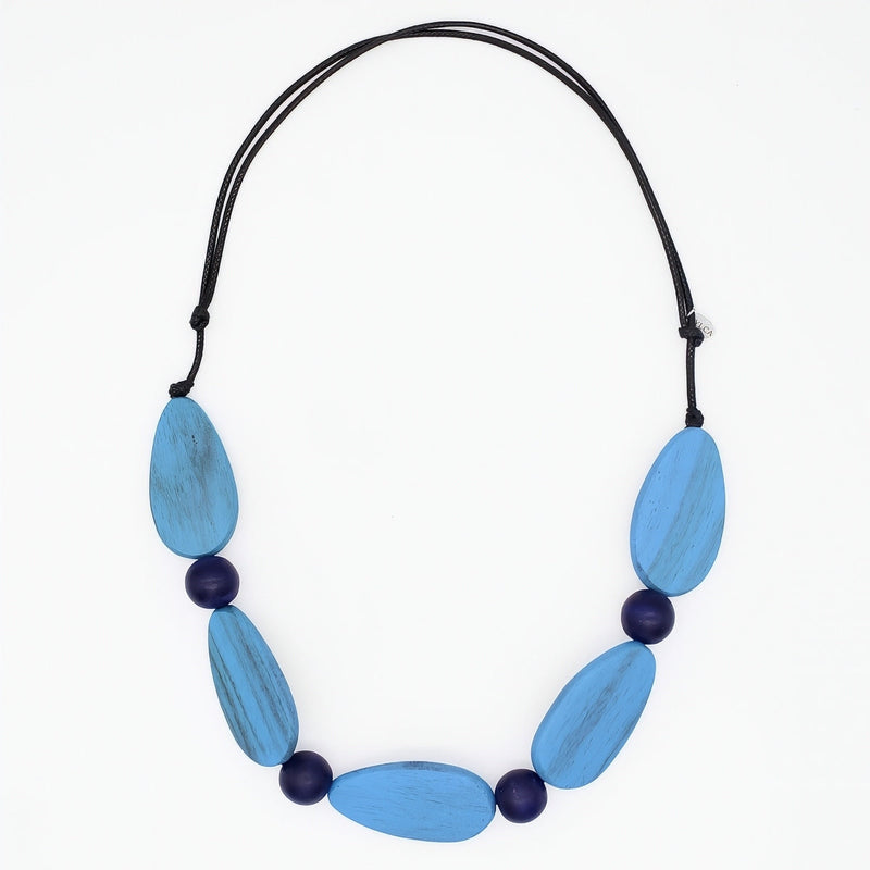 Freya Blue Colorful Necklace