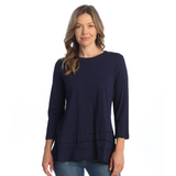 Mineral Washed Layered Tunic Top - M66