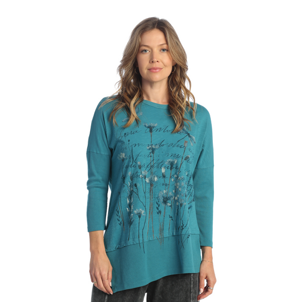 Jess & Jane "Campo" Mineral Washed Cotton Tunic Top - M41-1879