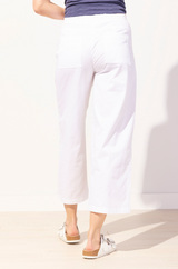 Sunwashed Cotton Beach Flood Pant  - 62630