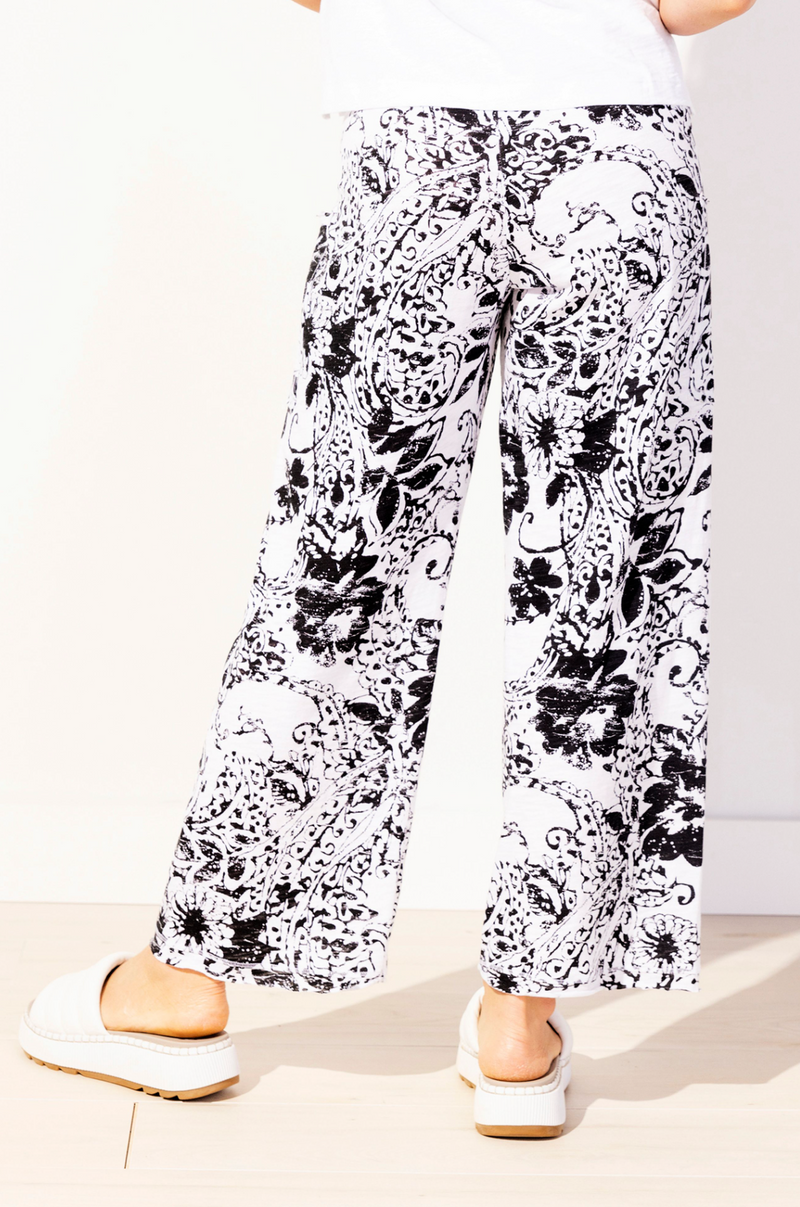 Peruvian Cotton Floral Magic Pant - 64526