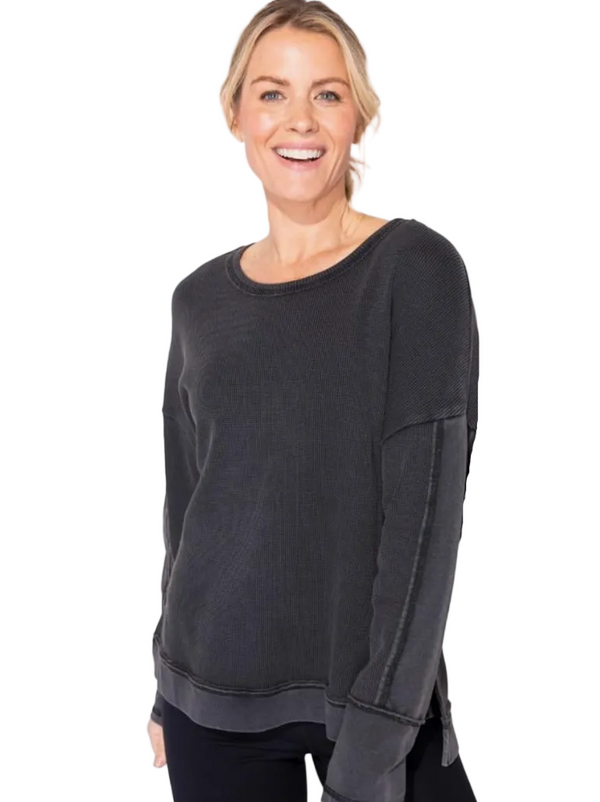 Soft Rib Knit Pullover - 26533
