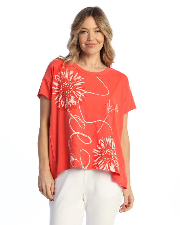 Weekend by Jess & Jane "Carmen " Round Neck Top - WK6-1701