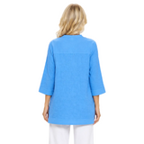 Embroidered Cotton Voile Tunic - EC426