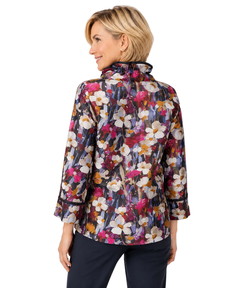Just In! Floral Garden Jacket in Multi - 8221J