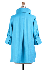 Solid Swing Jacket in Sky Blue - 200-SKY