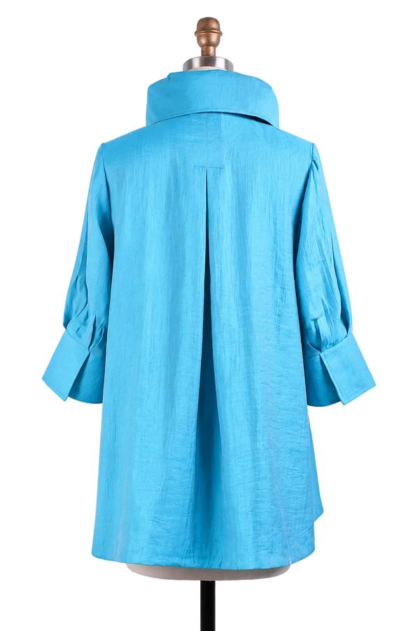 Solid Swing Jacket in Sky Blue - 200-SKY