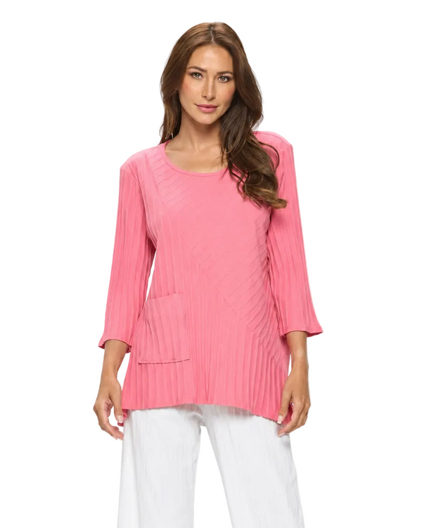 COTTON JERSEY TUNIC in Dubarry - JR103-DB