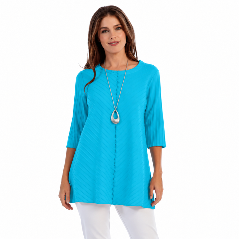 Diagonal Rib Tunic - CS342 - Size S Only!