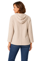 Soft Cotton Knit Hoodie - 20512