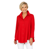 High-Low Relaxed Shirt - 3778B
