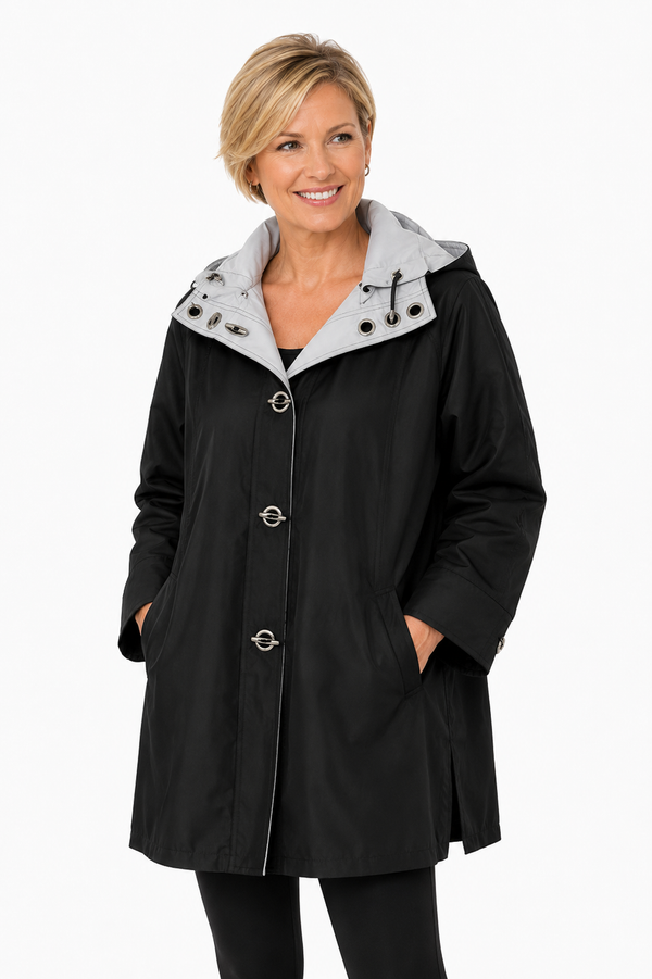 Oopéra by Lindi Eiffel Tower Raincoat - J2439RW-1 - Size XXL Only!