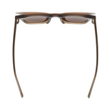 RHEA | Transparent Matte Brown | Brown Lens