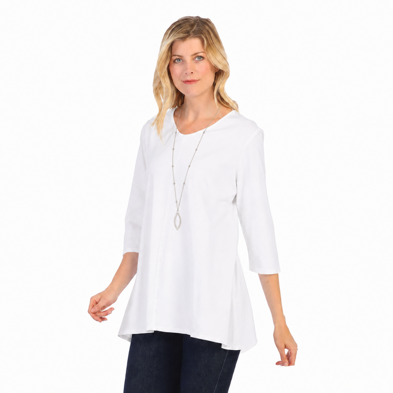 Solid Lightweight Soft Knit Tunic - SC115
