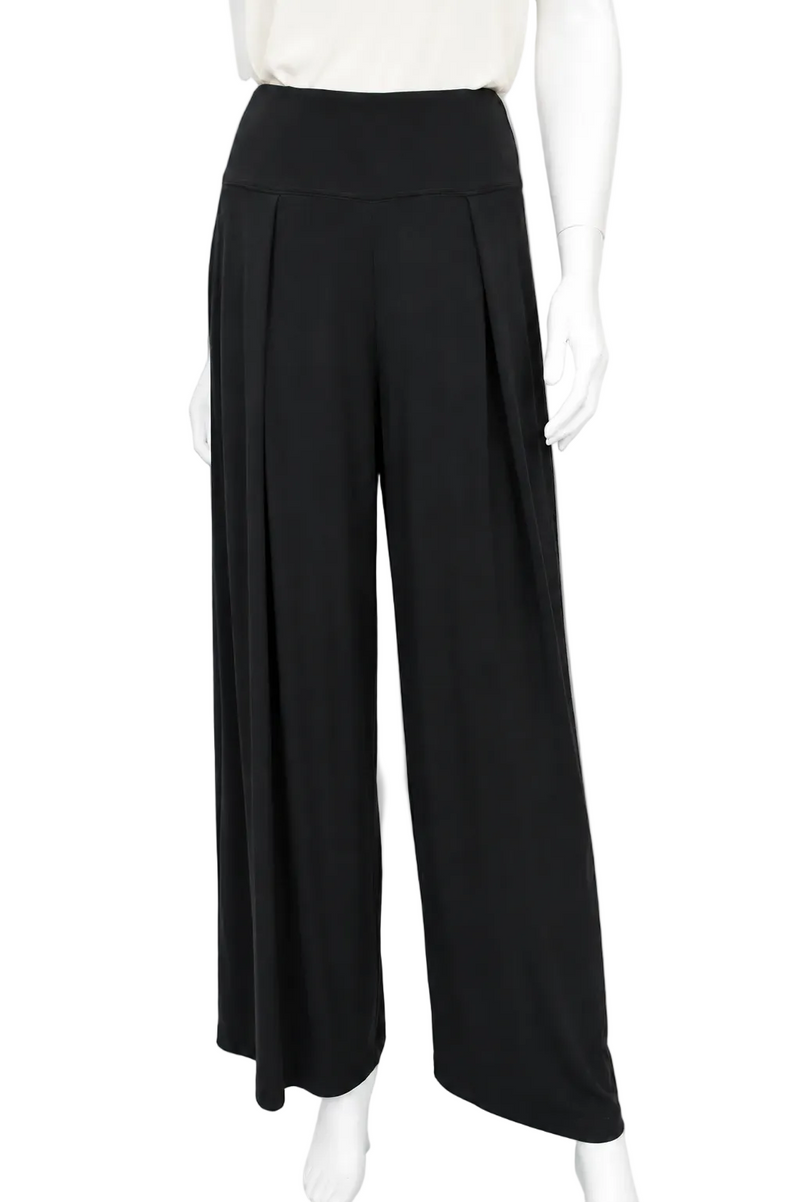 Pleated Wide Leg Pant in Pant - C1011P