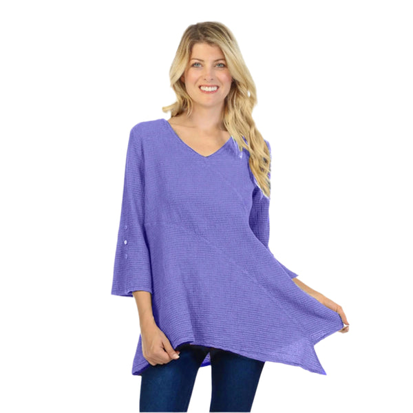Lightweight Waffle Tunic in Dusk - LW102-DSK