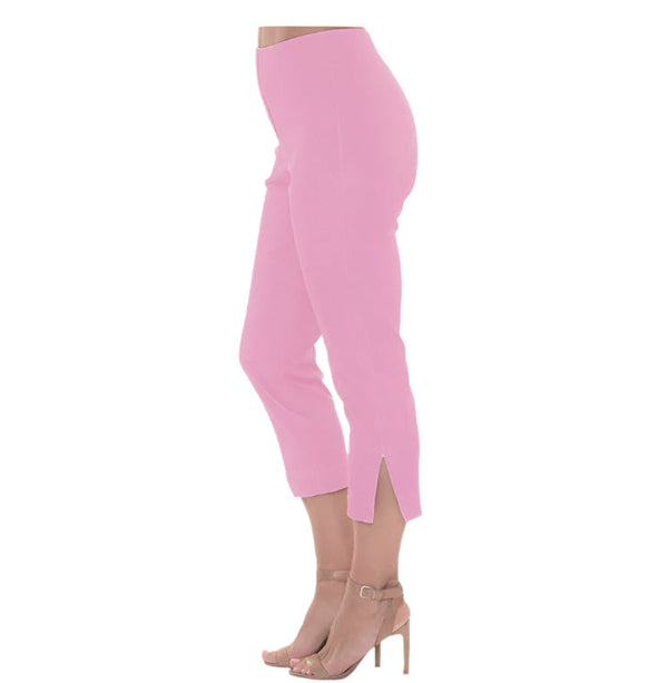 "Sidney" Denim Capri in Pink Lemonade - SID-PNK