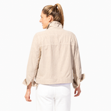 Cotton Beach Jacket in Khaki - 43346-KHK