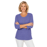 Lightweight Waffle Top - C691
