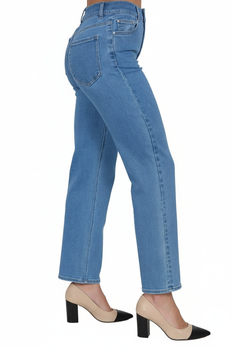 Lior Paris "Juno" Cropped Relaxed Fit Straight Leg Jean - Juno-BD