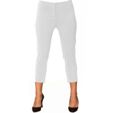 "Sidney" Capri in White - SID-WT