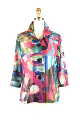 Vibrant Mesh Art Jacket - 2430 - Size XXL