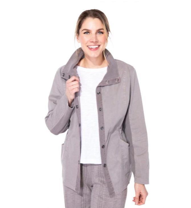 Escape by Habitat Salt Wash Snap Front Jacket - 41545